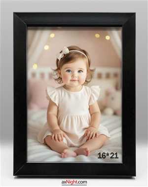 قاب 21×16 مشکی ساده TFC